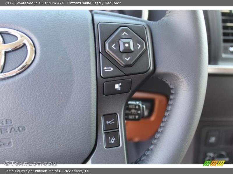  2019 Sequoia Platinum 4x4 Steering Wheel