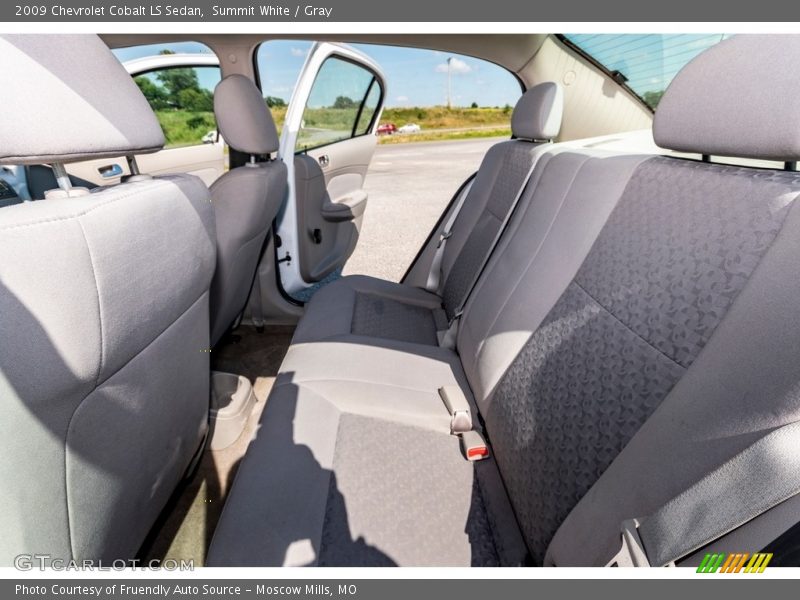 Summit White / Gray 2009 Chevrolet Cobalt LS Sedan