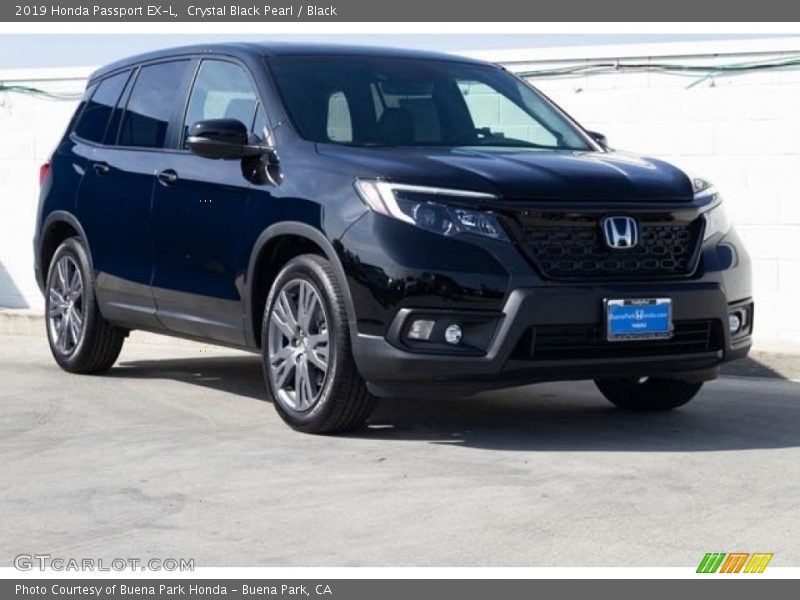 Crystal Black Pearl / Black 2019 Honda Passport EX-L