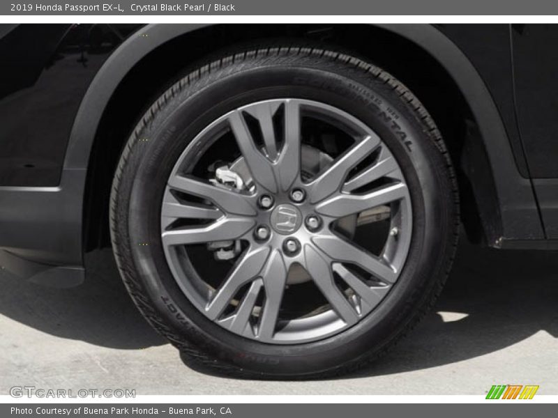 Crystal Black Pearl / Black 2019 Honda Passport EX-L