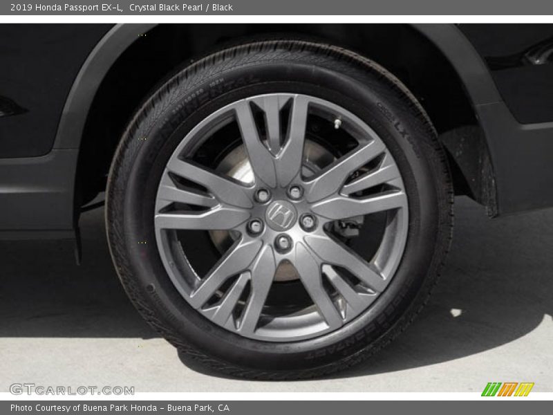 Crystal Black Pearl / Black 2019 Honda Passport EX-L