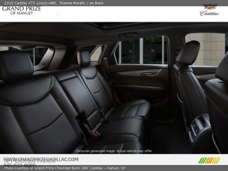 Shadow Metallic / Jet Black 2019 Cadillac XT5 Luxury AWD