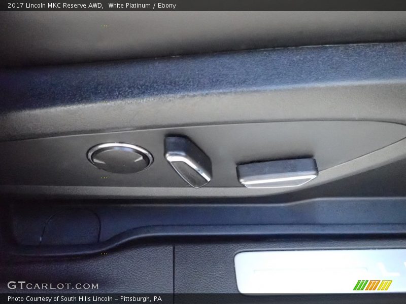 White Platinum / Ebony 2017 Lincoln MKC Reserve AWD
