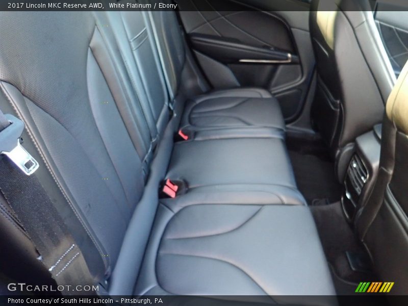 White Platinum / Ebony 2017 Lincoln MKC Reserve AWD