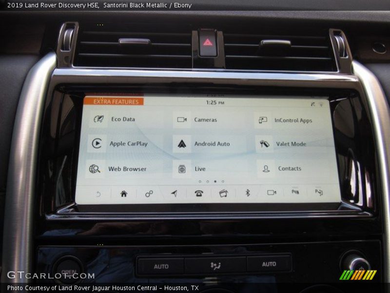 Santorini Black Metallic / Ebony 2019 Land Rover Discovery HSE