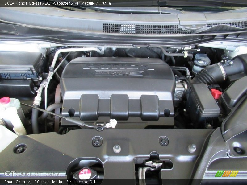 Alabaster Silver Metallic / Truffle 2014 Honda Odyssey LX