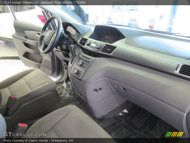 Alabaster Silver Metallic / Truffle 2014 Honda Odyssey LX