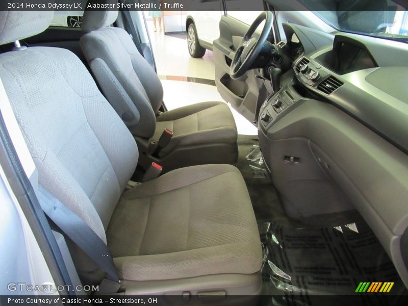 Alabaster Silver Metallic / Truffle 2014 Honda Odyssey LX