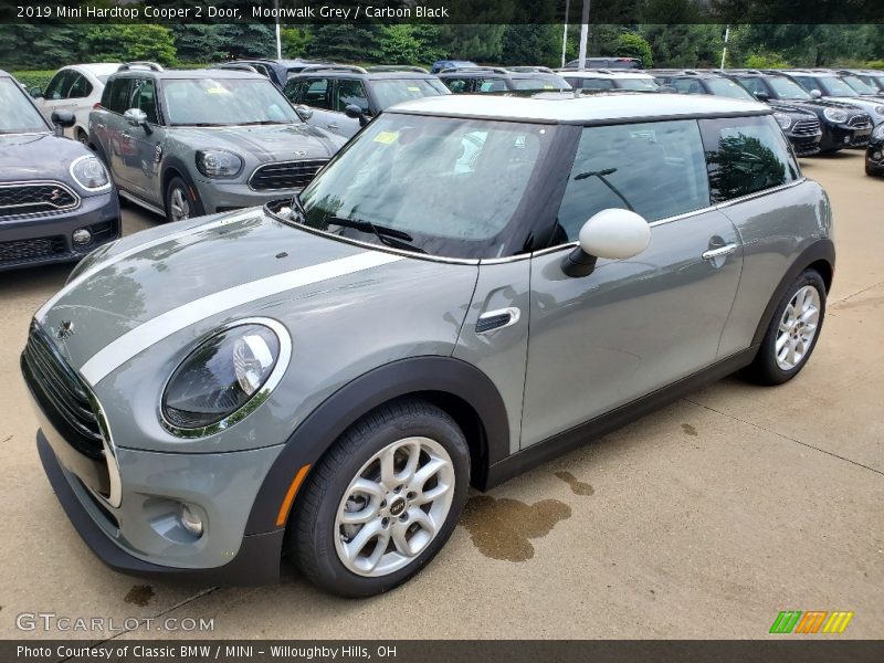 Moonwalk Grey / Carbon Black 2019 Mini Hardtop Cooper 2 Door