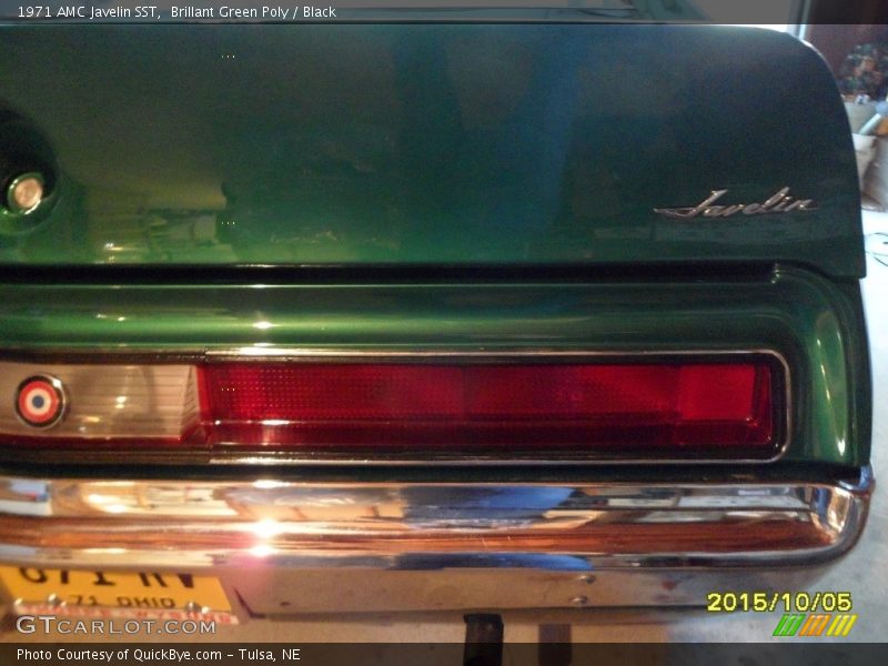 Brillant Green Poly / Black 1971 AMC Javelin SST