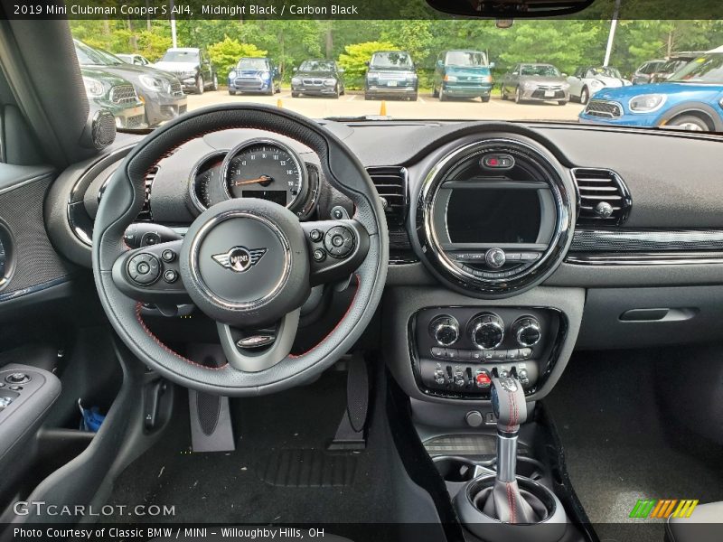 Midnight Black / Carbon Black 2019 Mini Clubman Cooper S All4