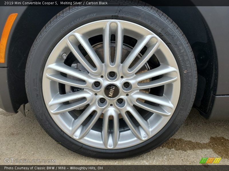 Melting Silver / Carbon Black 2019 Mini Convertible Cooper S