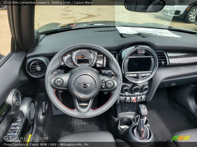 Dashboard of 2019 Convertible Cooper S