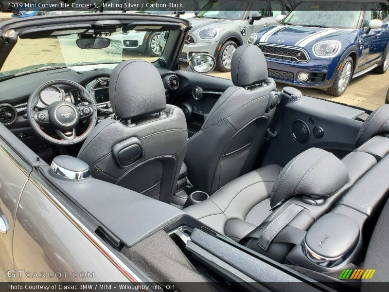  2019 Convertible Cooper S Carbon Black Interior