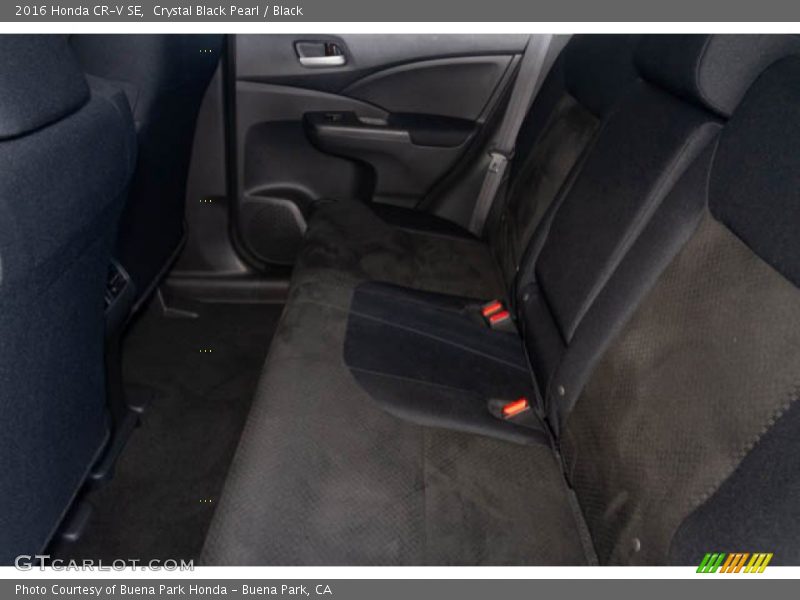 Crystal Black Pearl / Black 2016 Honda CR-V SE