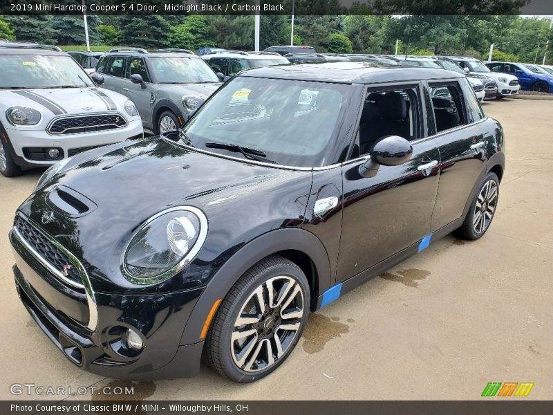 Midnight Black / Carbon Black 2019 Mini Hardtop Cooper S 4 Door