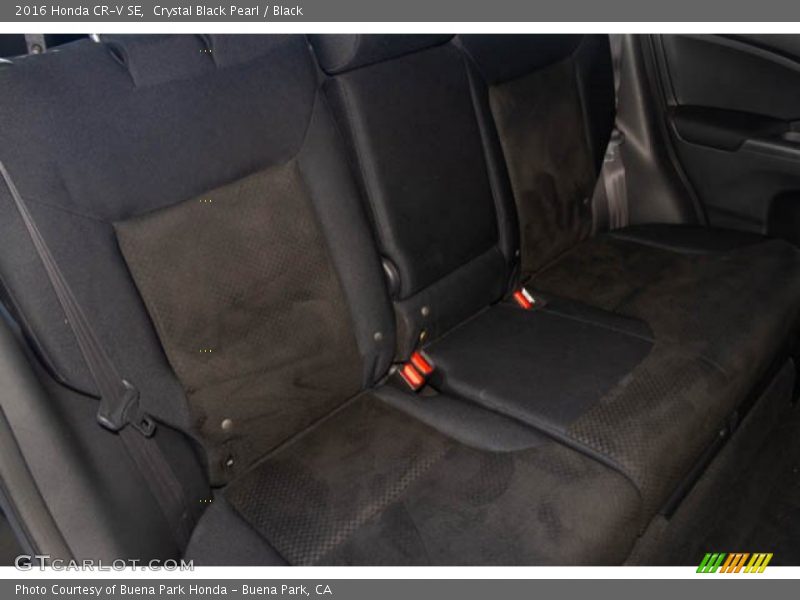 Crystal Black Pearl / Black 2016 Honda CR-V SE