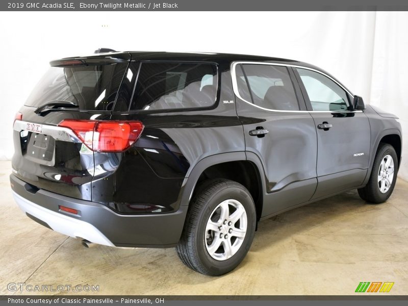 Ebony Twilight Metallic / Jet Black 2019 GMC Acadia SLE
