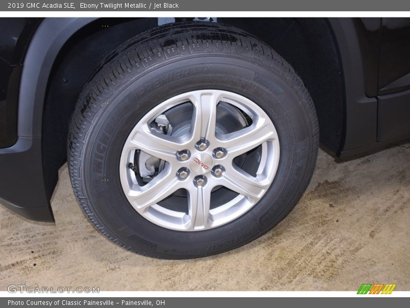Ebony Twilight Metallic / Jet Black 2019 GMC Acadia SLE
