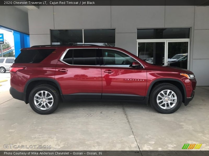 Cajun Red Tintcoat / Jet Black 2020 Chevrolet Traverse LT