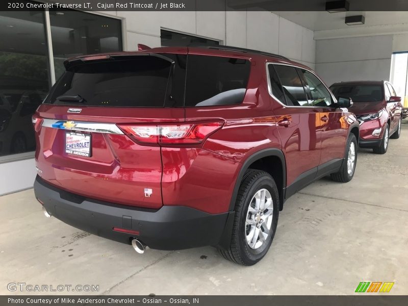 Cajun Red Tintcoat / Jet Black 2020 Chevrolet Traverse LT