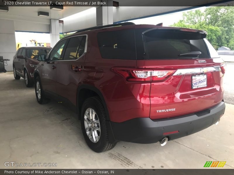 Cajun Red Tintcoat / Jet Black 2020 Chevrolet Traverse LT