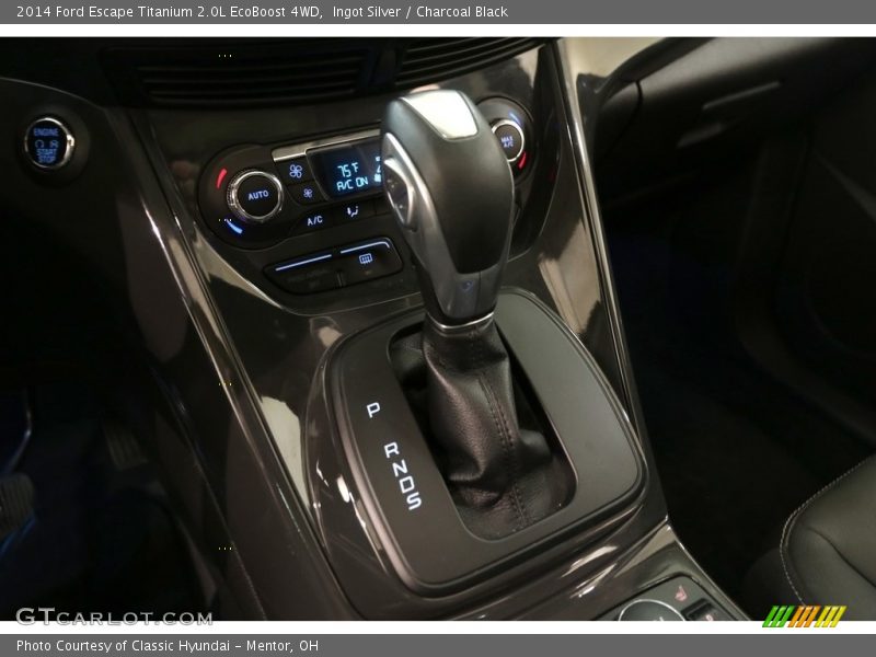 Ingot Silver / Charcoal Black 2014 Ford Escape Titanium 2.0L EcoBoost 4WD