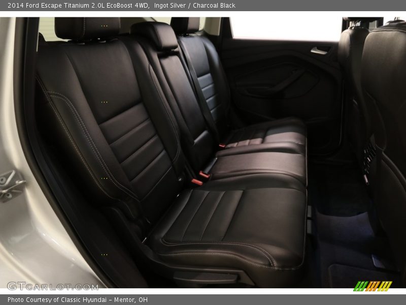 Ingot Silver / Charcoal Black 2014 Ford Escape Titanium 2.0L EcoBoost 4WD