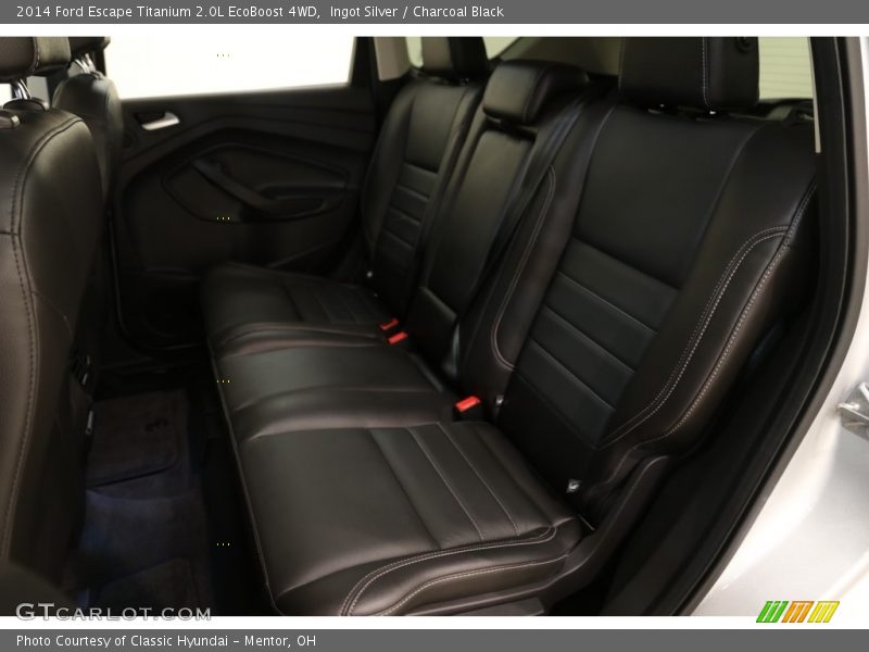 Ingot Silver / Charcoal Black 2014 Ford Escape Titanium 2.0L EcoBoost 4WD