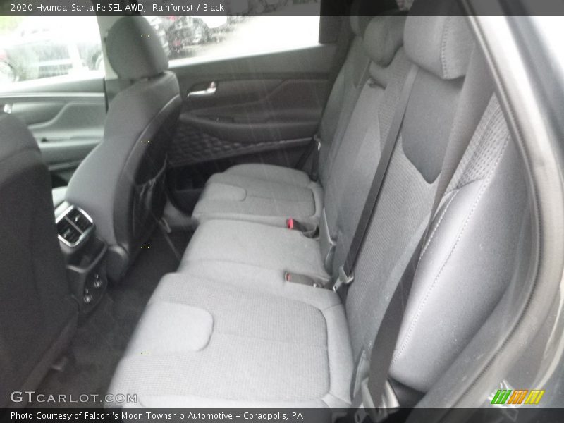 Rainforest / Black 2020 Hyundai Santa Fe SEL AWD