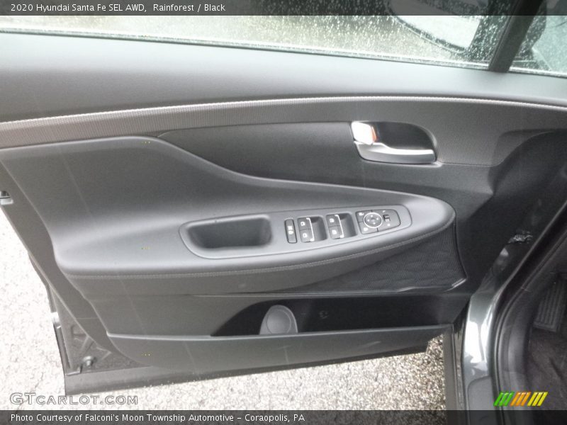Rainforest / Black 2020 Hyundai Santa Fe SEL AWD
