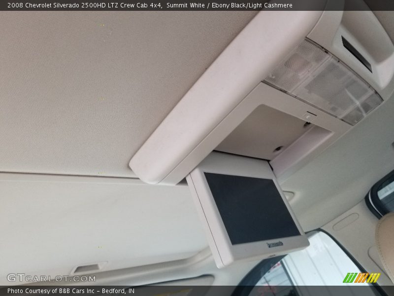 Summit White / Ebony Black/Light Cashmere 2008 Chevrolet Silverado 2500HD LTZ Crew Cab 4x4