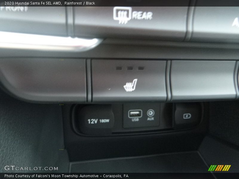 Rainforest / Black 2020 Hyundai Santa Fe SEL AWD