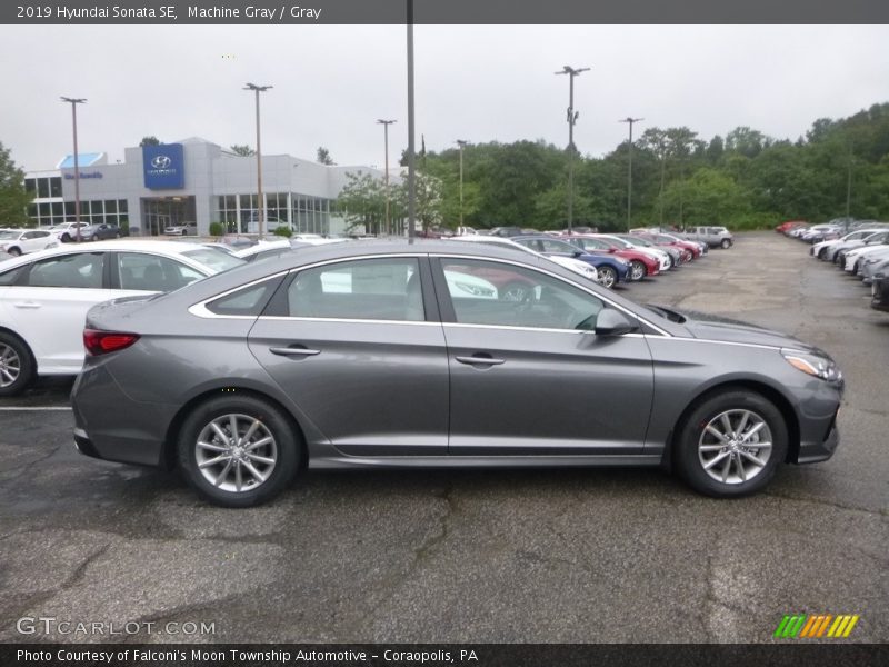 Machine Gray / Gray 2019 Hyundai Sonata SE