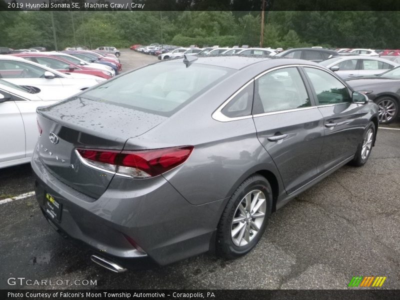 Machine Gray / Gray 2019 Hyundai Sonata SE