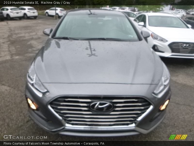 Machine Gray / Gray 2019 Hyundai Sonata SE