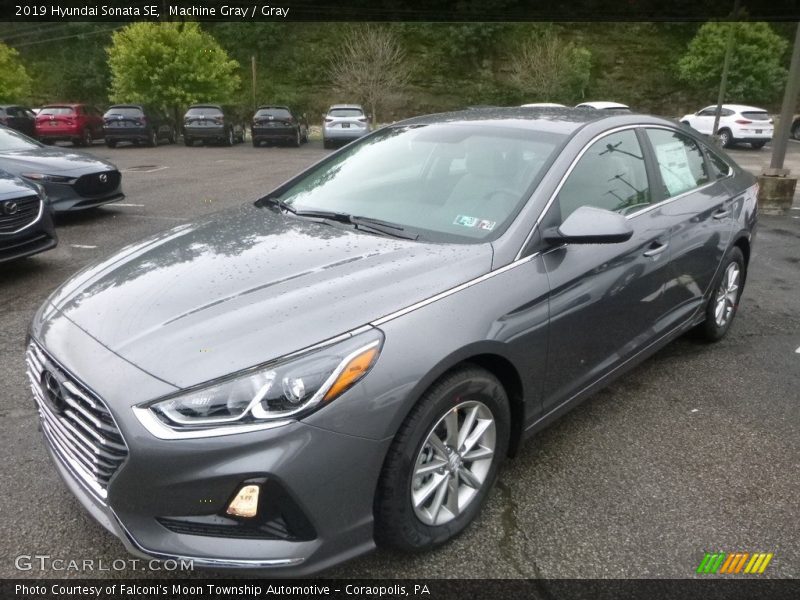 Machine Gray / Gray 2019 Hyundai Sonata SE