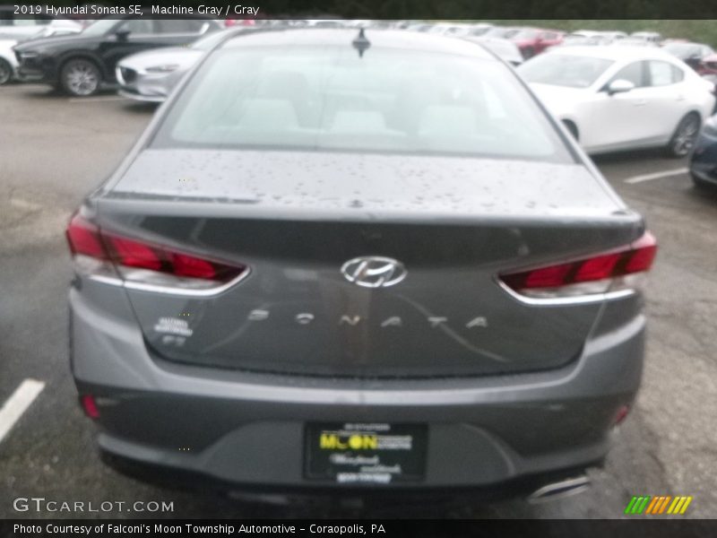 Machine Gray / Gray 2019 Hyundai Sonata SE