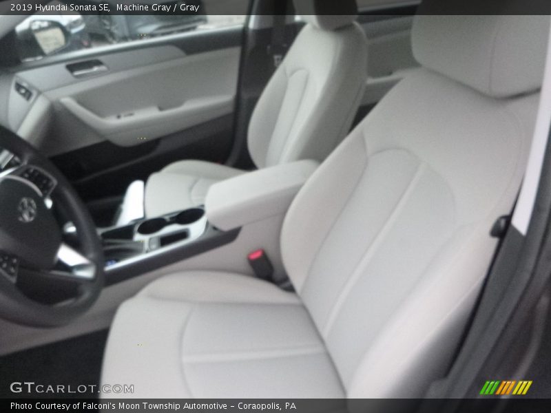 Machine Gray / Gray 2019 Hyundai Sonata SE