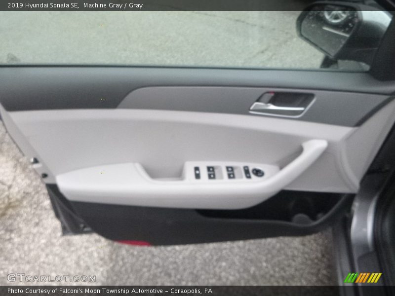 Machine Gray / Gray 2019 Hyundai Sonata SE