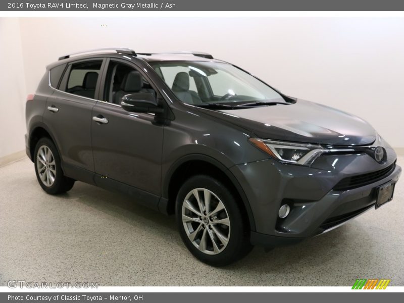 Magnetic Gray Metallic / Ash 2016 Toyota RAV4 Limited