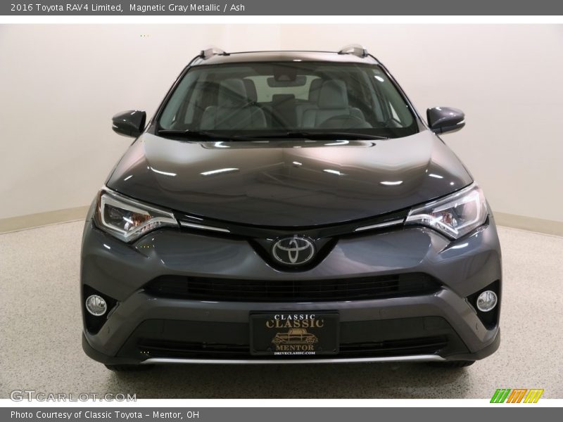 Magnetic Gray Metallic / Ash 2016 Toyota RAV4 Limited
