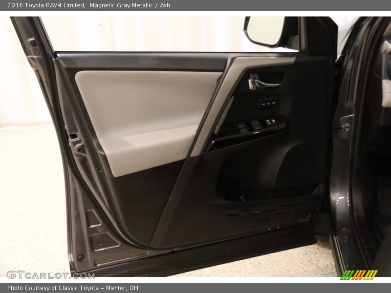 Magnetic Gray Metallic / Ash 2016 Toyota RAV4 Limited