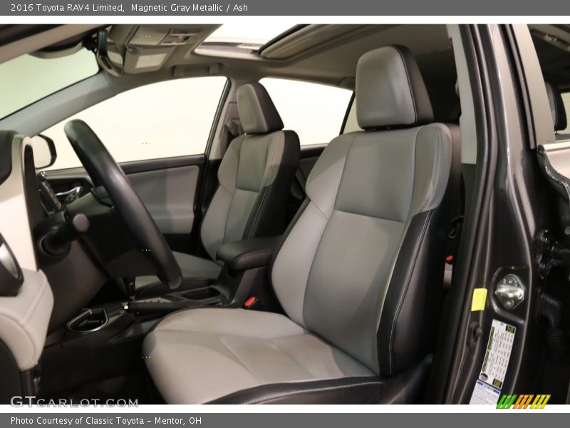 Magnetic Gray Metallic / Ash 2016 Toyota RAV4 Limited