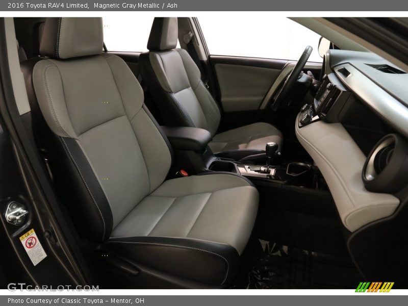 Magnetic Gray Metallic / Ash 2016 Toyota RAV4 Limited