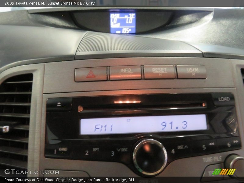 Sunset Bronze Mica / Gray 2009 Toyota Venza I4