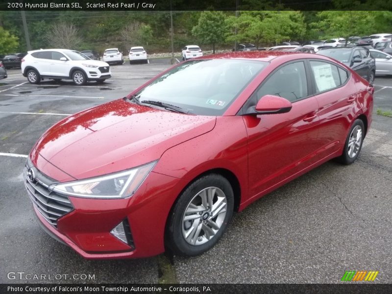 Front 3/4 View of 2020 Elantra SEL