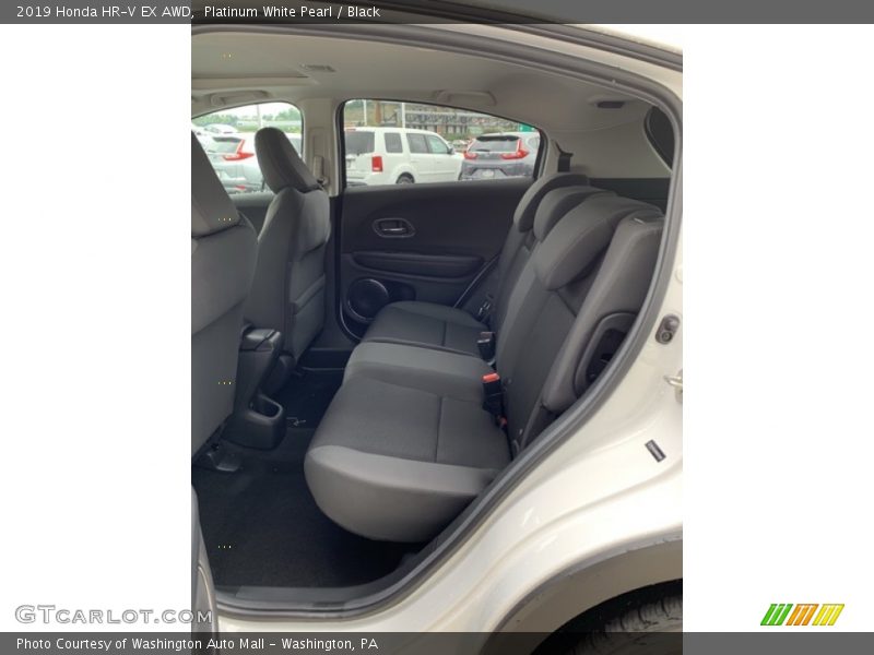 Platinum White Pearl / Black 2019 Honda HR-V EX AWD