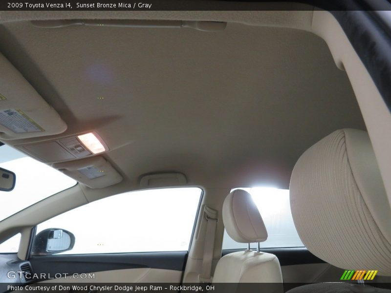 Sunset Bronze Mica / Gray 2009 Toyota Venza I4