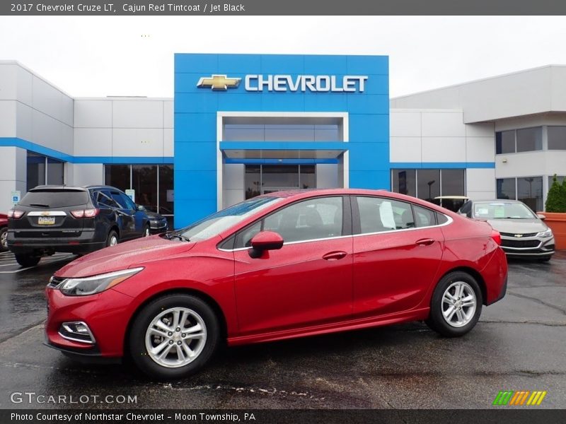 Cajun Red Tintcoat / Jet Black 2017 Chevrolet Cruze LT